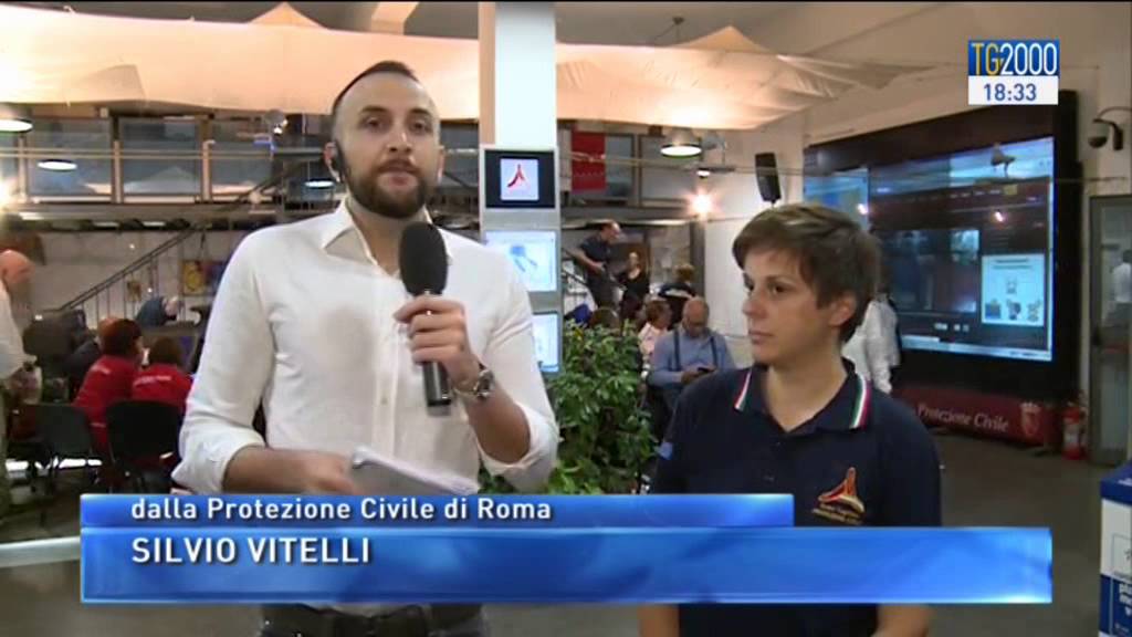 Il maltempo colpisce Roma. Dalla sede della Protezione Civile Silvio Vitelli