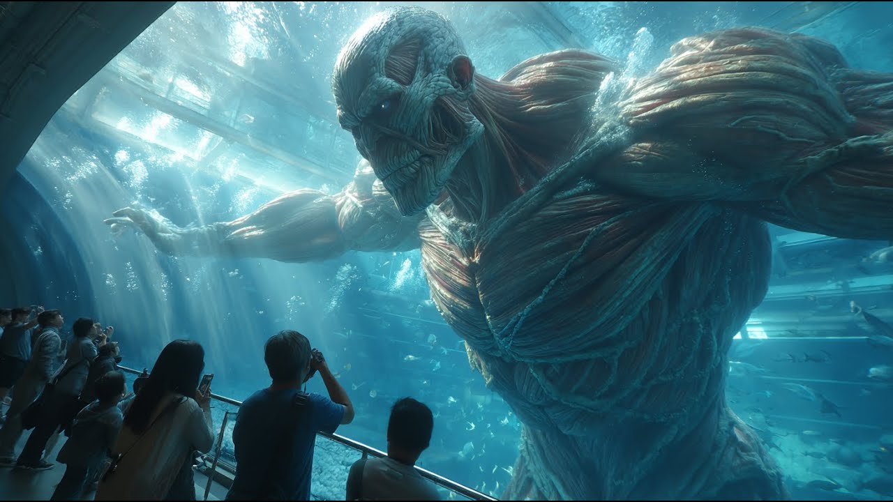 まるで「進撃の〇〇」、巨人の棲む水族館│Like “The Attack of the    ”, An Aquarium Where Giants Swim