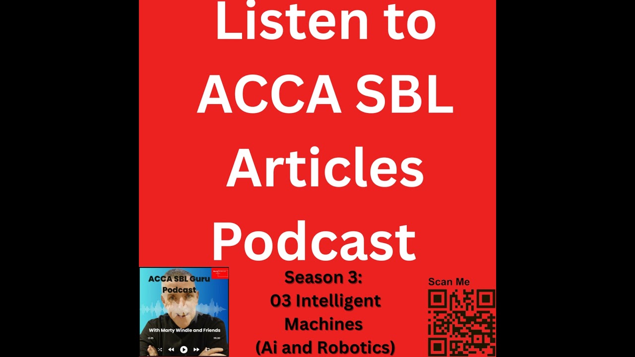 Послушайте статьи ACCA SBL: Робототехника и ИИ