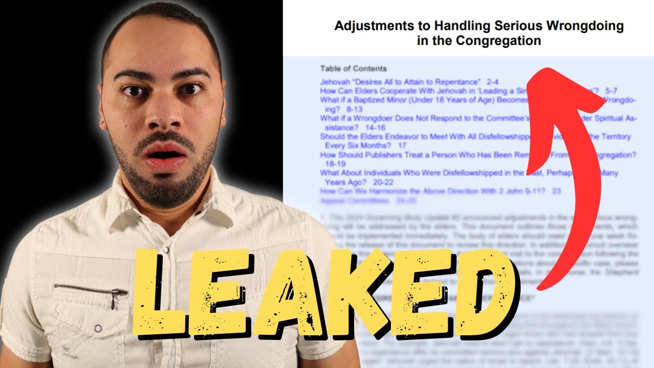 Leaked Elder Guidelines: Is This A Secret Response To Losing The Court Case In Norway?