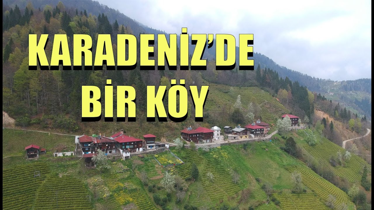 Karadeniz'de Bir Köy Gürpınar (Babik) Köyü | Karadeniz Köyleri | Çayeli | Köy Görüntüleri