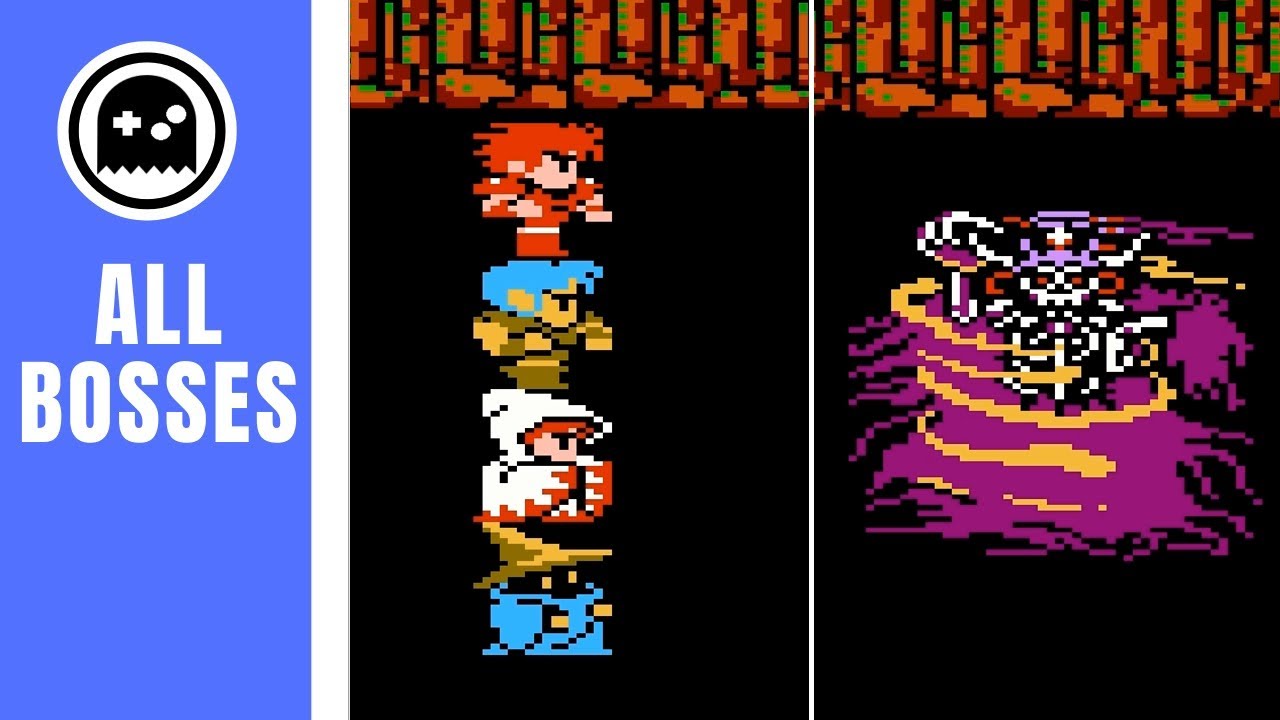 Final Fantasy (NES) - All Bosses