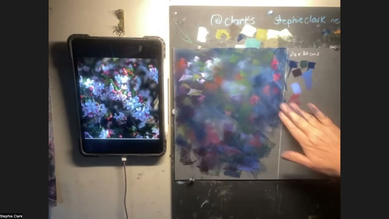 Zoom Demo by Stephie Clark for PSAK—Golden Crabapple Blossoms Sept. 23, 2023