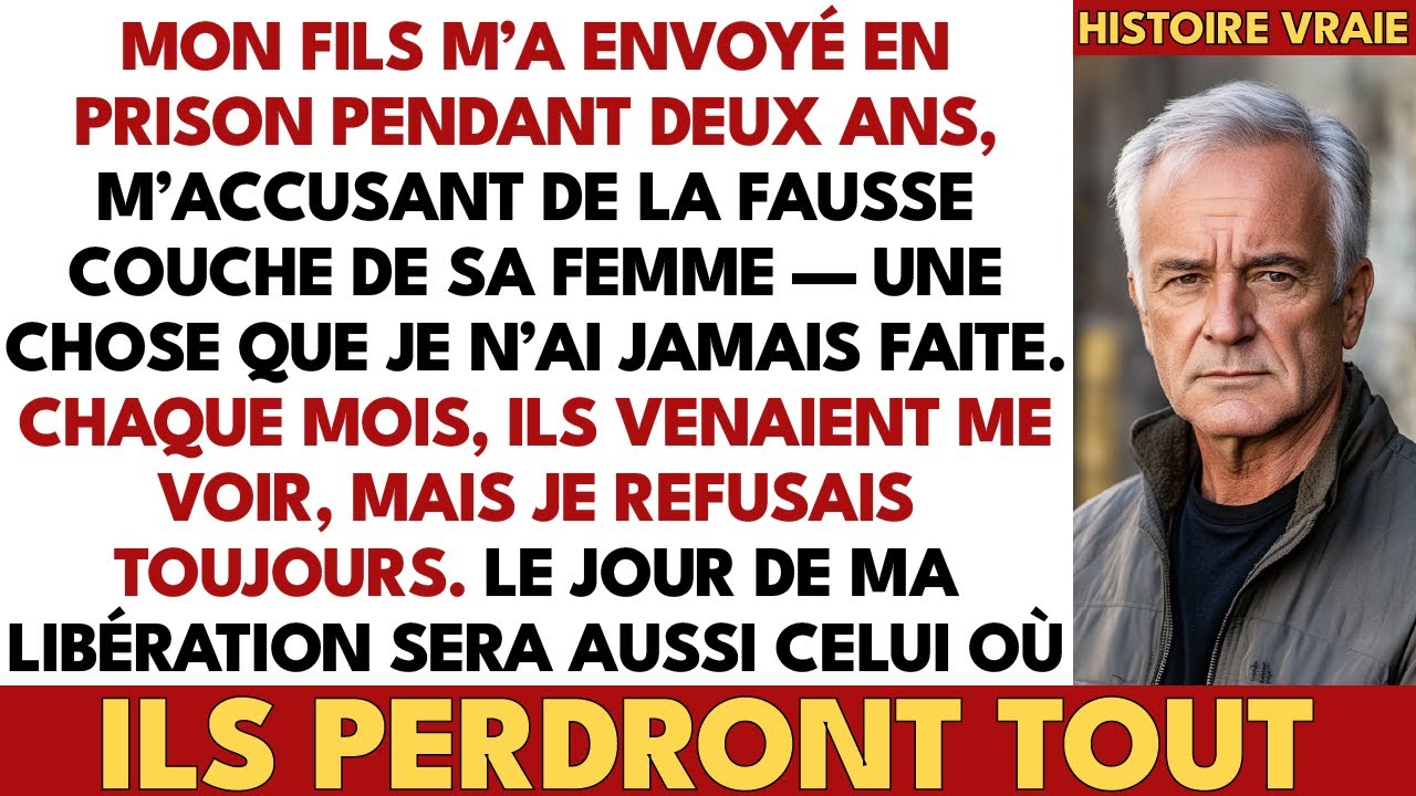 Mon Fils M’a Fait Emprisonner Deux Ans Pour Sa Maîtresse. Le Jour de Ma Libération Le Détruira