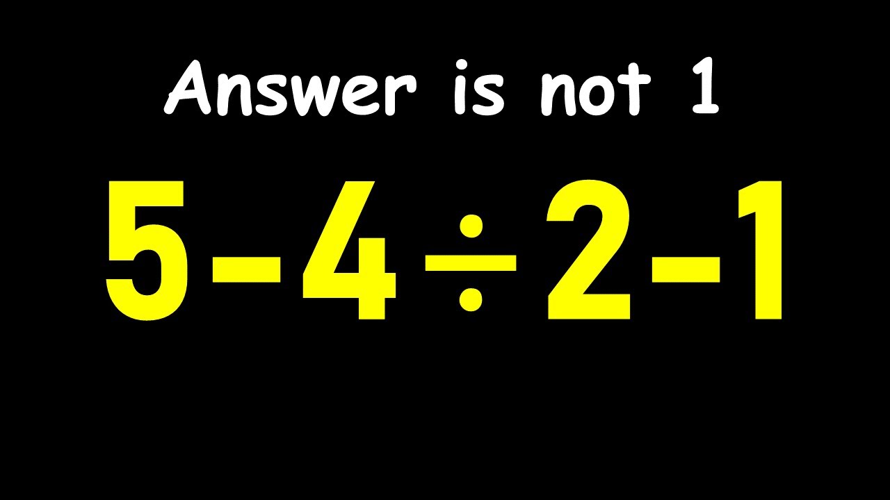 This Equation Stumps Everyone! Can You Solve It?