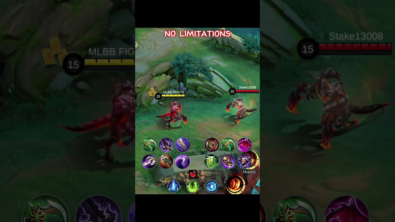 TRINITY THAMUZ vs SUSTAIN THAMUZ FIGHT! #mobilelegends