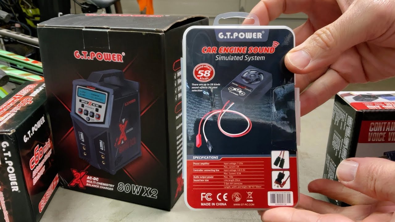 AWESOME RC CAR SOUND SYSTEM PLUS MORE! GT POWER