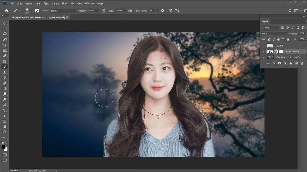 #299  Tutorial on how to edit artwork | How To Remove to Green Background In Photoshop | Arthu Tech