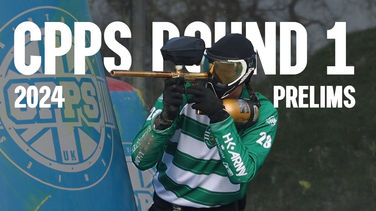 CPPS 23' Round 1 Elite Division |  Sporting CP VS Sandbaggers | Paintball Raw Footage