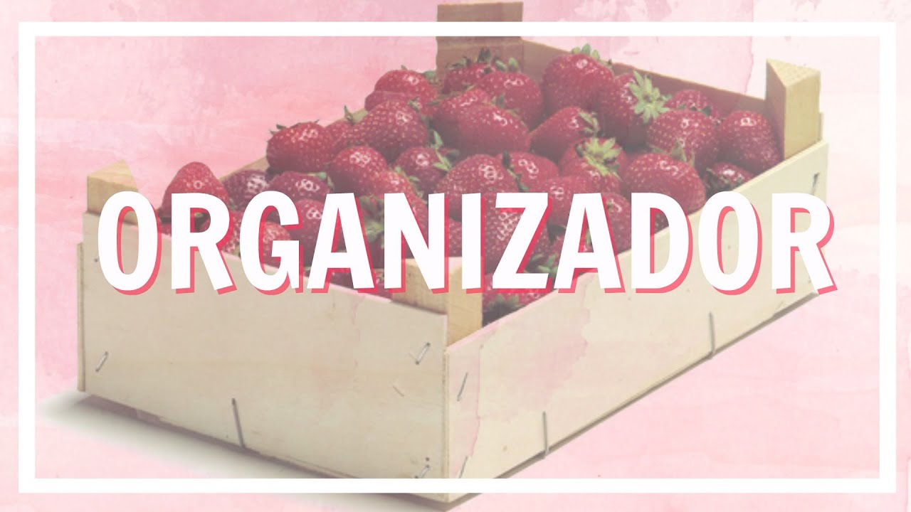 🍓 ORGANZADOR DIY CON CAJAS DE FRESAS 🍓 | Chicasinsentido DIY