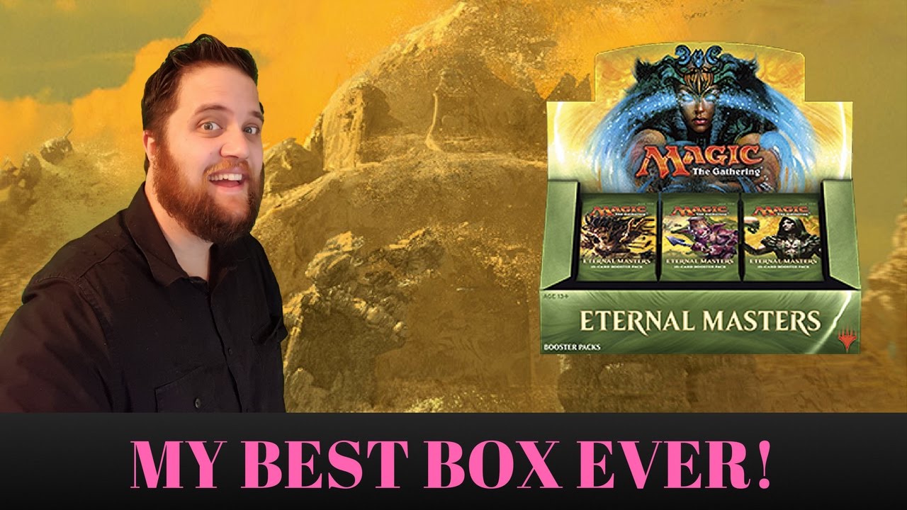 My Best Eternal Masters Booster Box Ever!