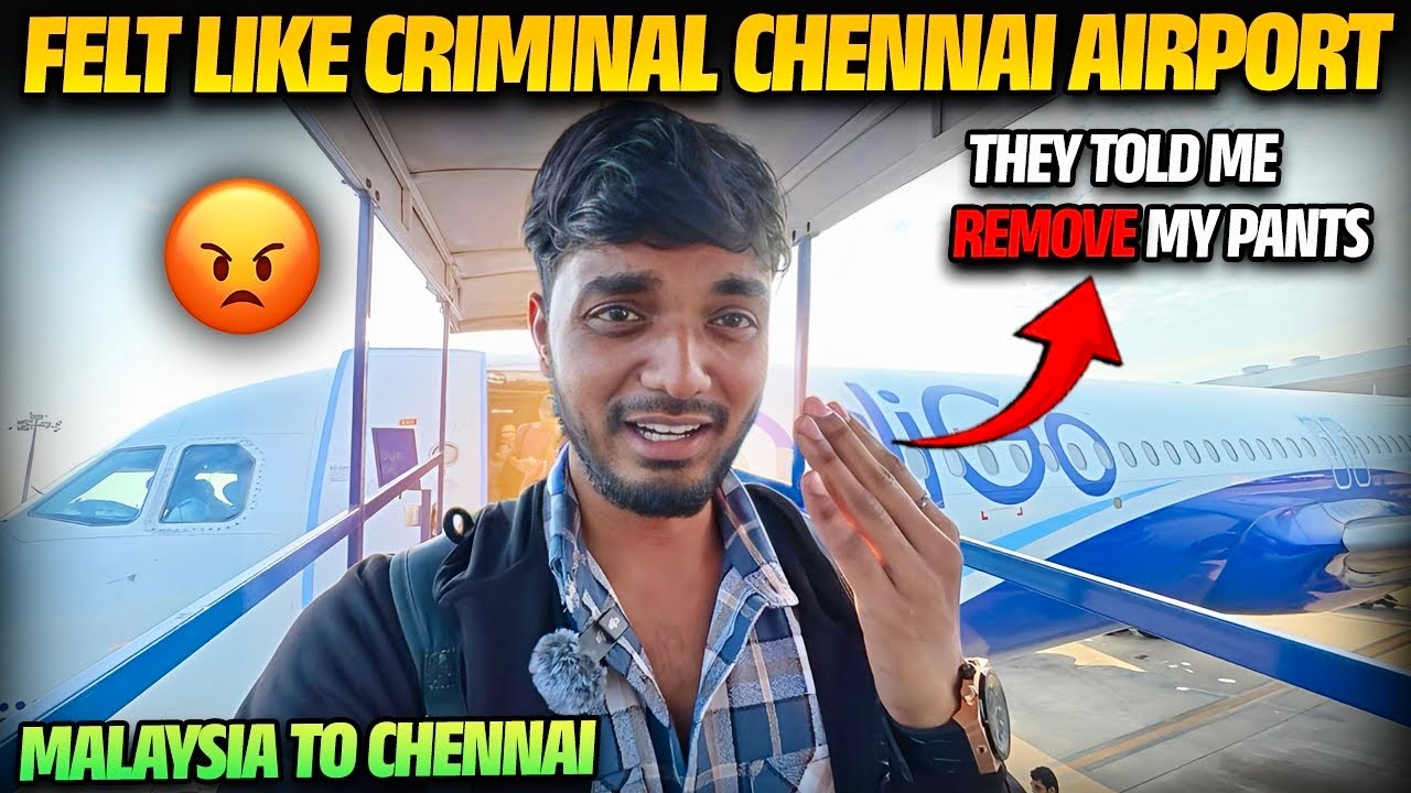 🚨From VIP Lounge to HUMILIATION at Chennai Airport! 😡| Malaysia to Chennai | KLIA1 | lifeofdev
