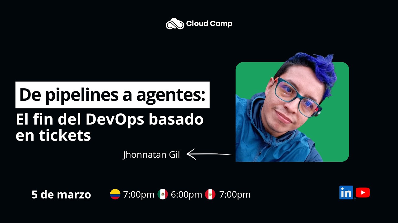 De pipelines a agentes: El fin del DevOps basado en tickets