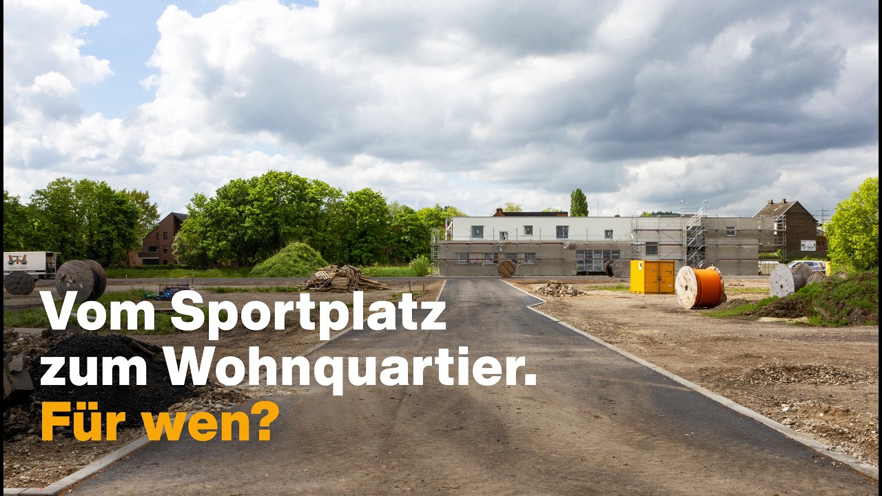 Südlich Patternhof in Eschweiler – Baufelderschließung für das Neubaugebiet #lamersbaut