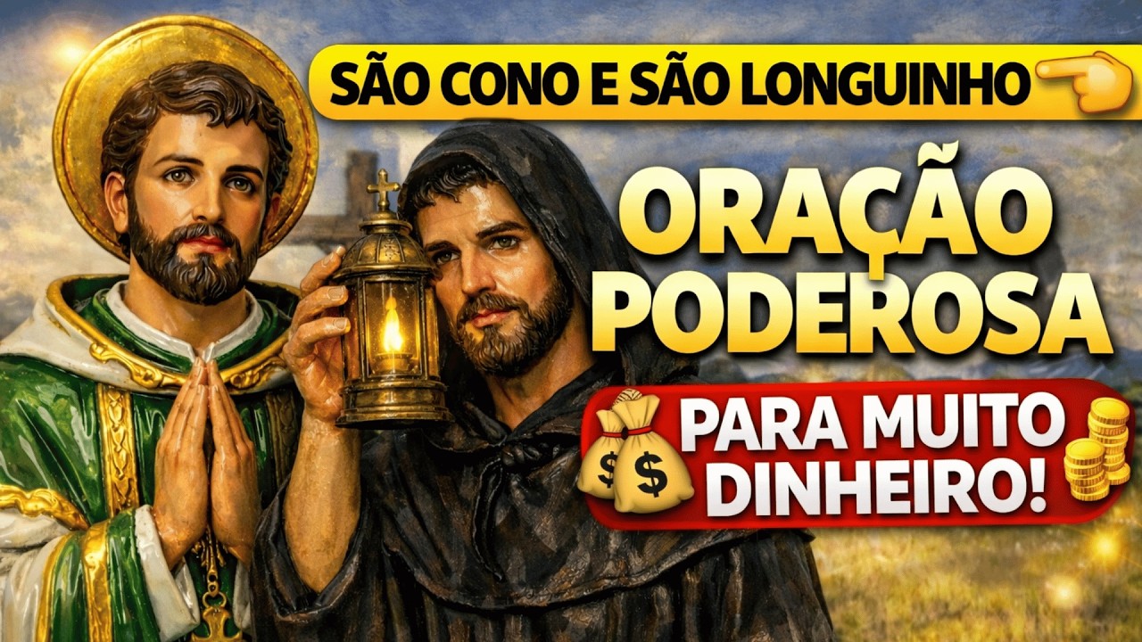 SÃO CONO E SÃO LONGUINHO, Atraia Sorte, Sucesso Profissional e Grandes Oportunidades de Prosperidade