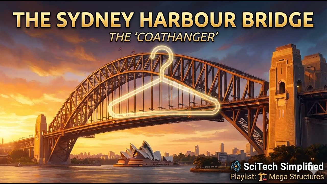 Why the Sydney Harbour Bridge Has Hinges 🌉 (The Science of Thermal Expansion)