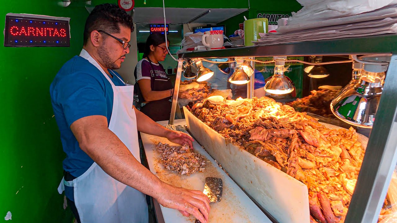Encontramos los Tacos de CARNITAS más BARATOS de México 🇲🇽