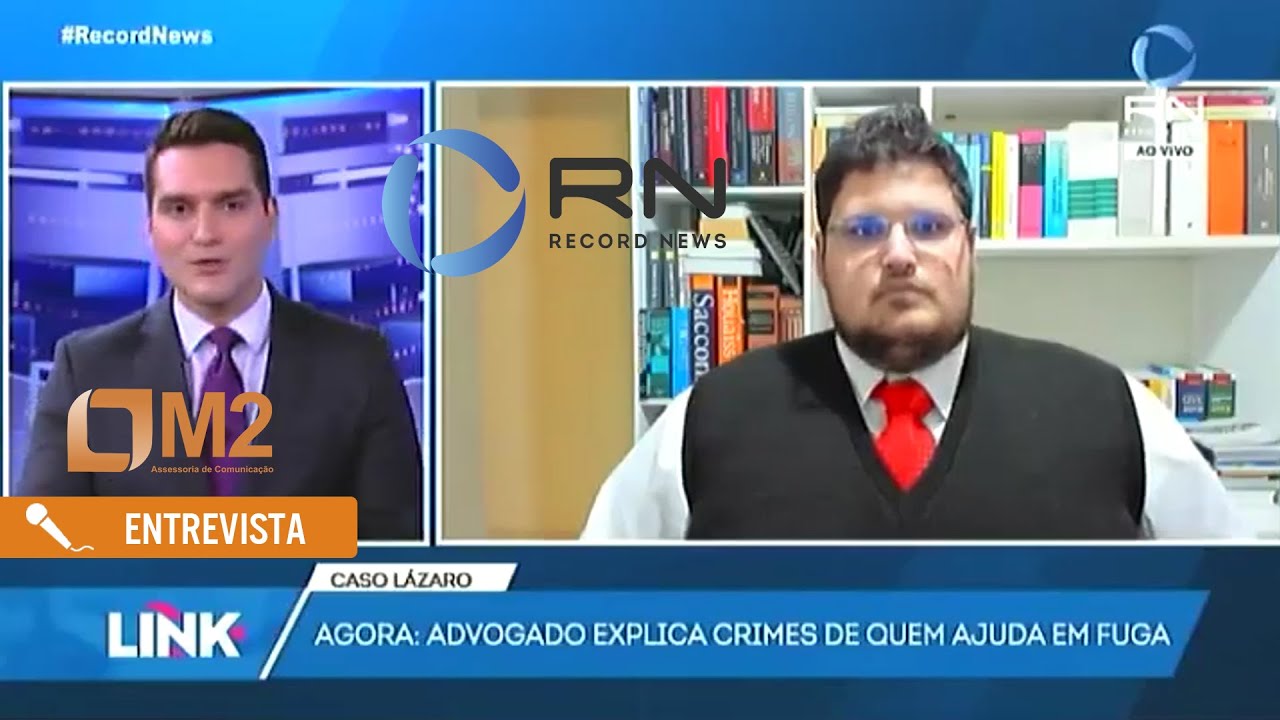Matheus Falivene fala ao Jornal da Record News