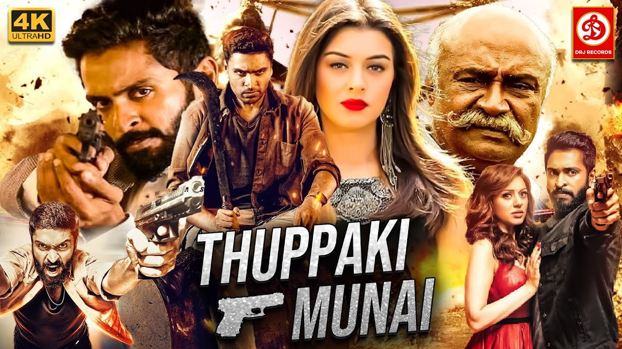 Thuppaki Munnai (HD) - Hindi Dubbed Full Movie | Vikram Prabhu | Hansika Motwani |South Action Movie