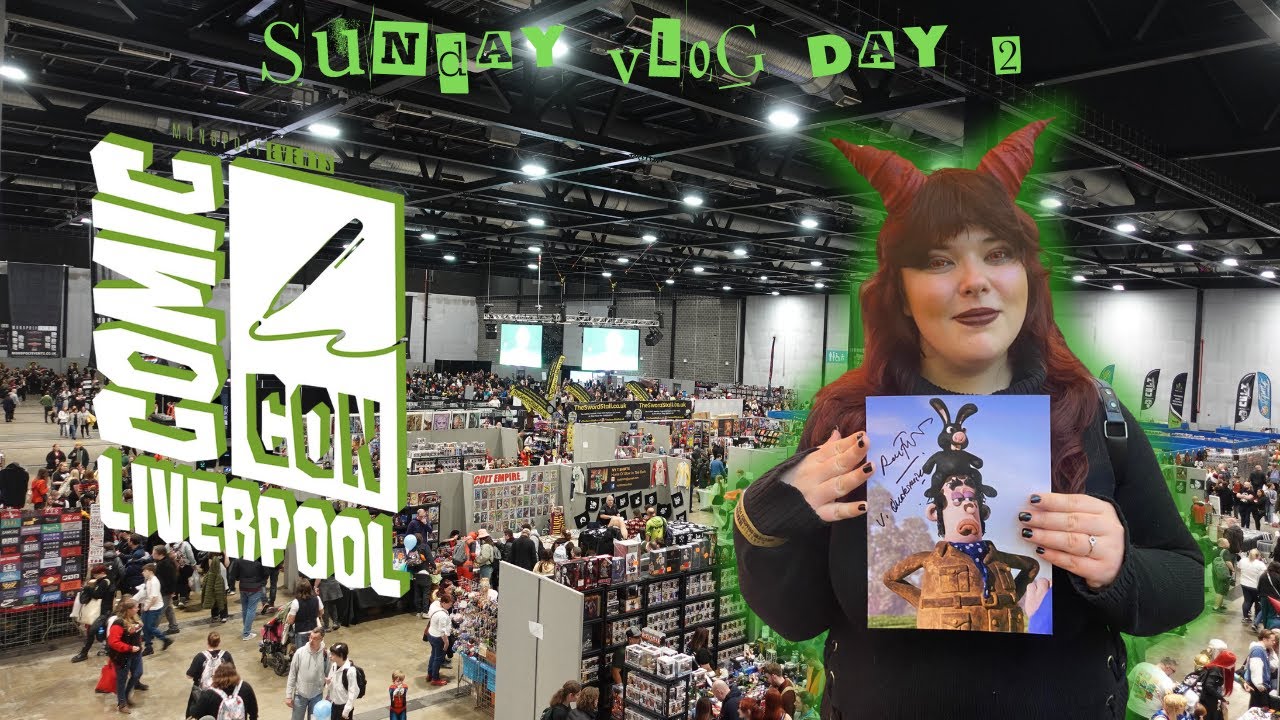Comic Con Liverpool Autumn 2024 Day 2! Meeting Ralph Fiennes & Chill Vibes!