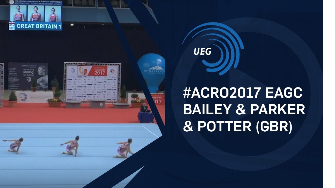 Women's group Great Britain - 2017 Acro European silver medallists, dynamic