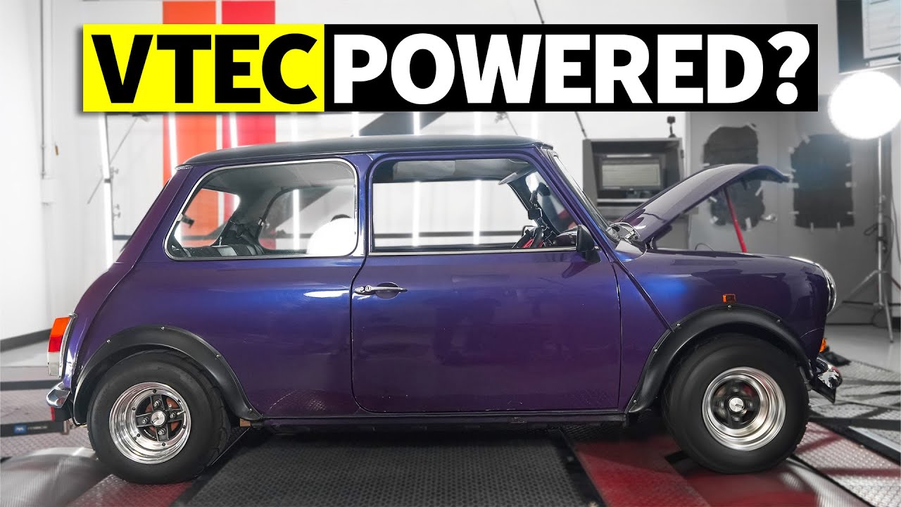 Classic Mini with ITB's and VTEC Hits the Dyno // Dyno EVERYTHING