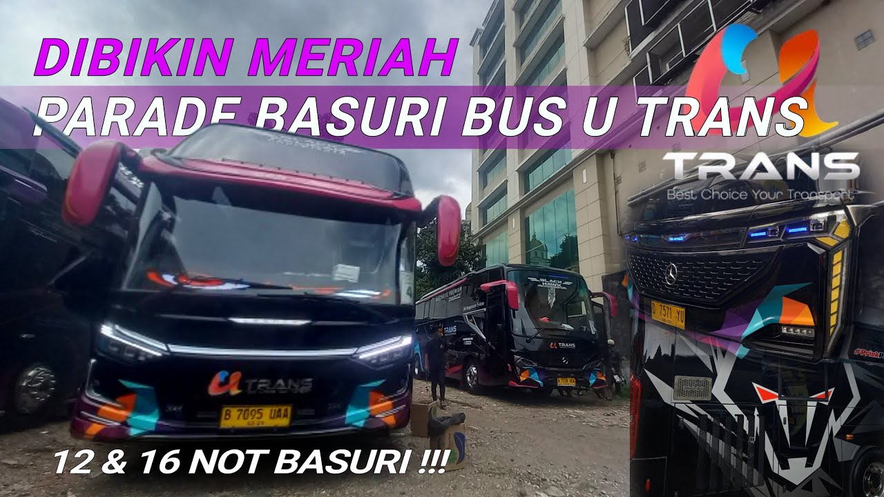 [ENAK BANGET NADA BASURINYA😋] NADA VIRAL BASURI U TRANS, KONVOI 4 UNIT ADA F25 NYA