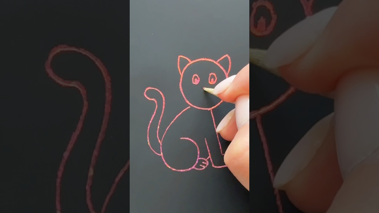 Learn the Secret Method to Draw a Cat Like a Pro!