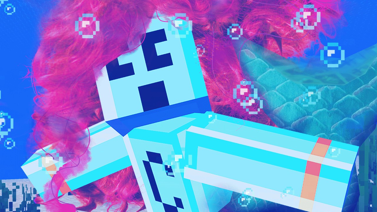 Minecraft but Everything I Touch Turns to Ocean
