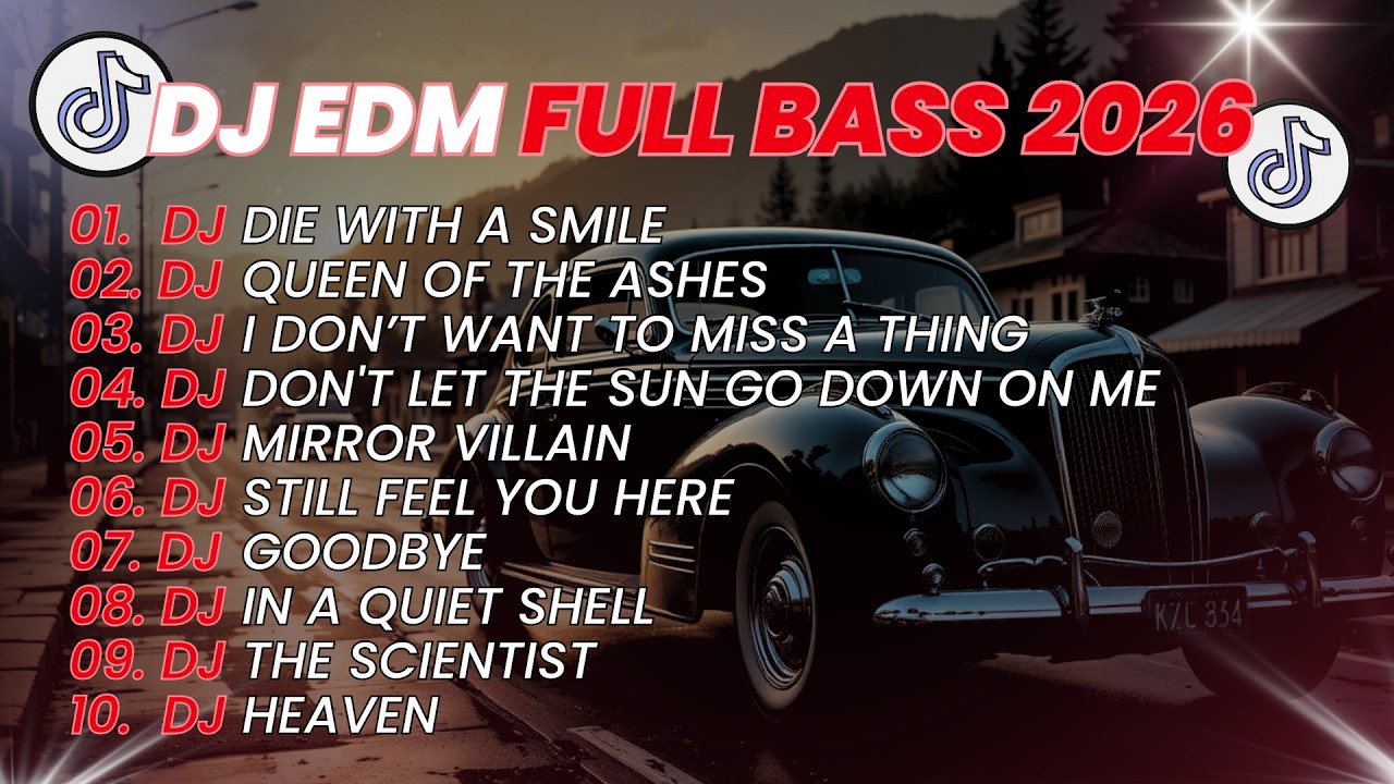 CAR MUSIC 🚗🎶 EDM REMIX BASS BOOSTED 🔥 DJ DIE WITH A SMILE | DJ QUEEN OF THE ASHES