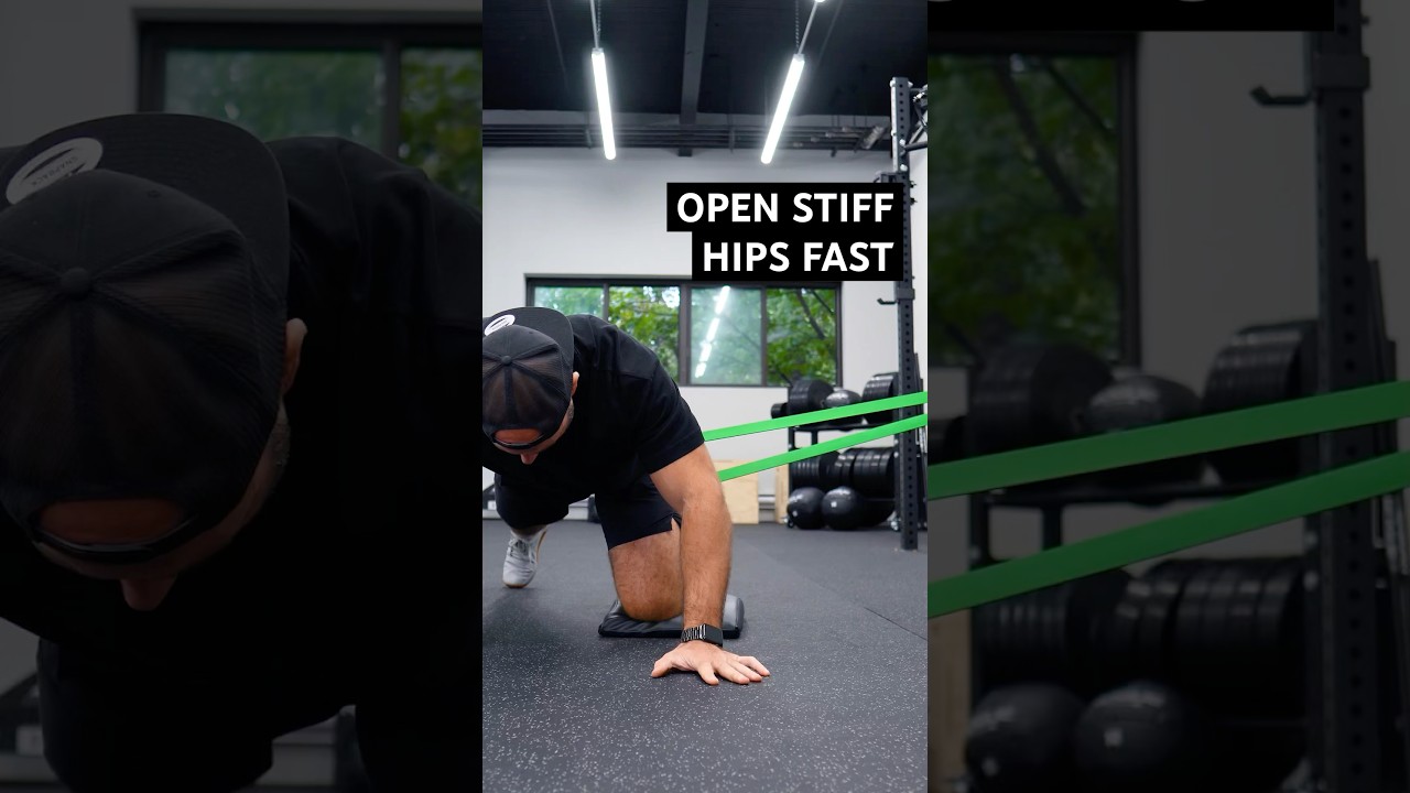 Unlock Super Stiff Hips FAST | Banded Hip Distraction