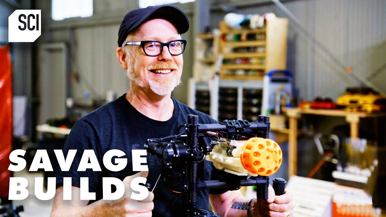 Революционное оружие, созданное Адамом Сэвиджем, поразит вас | Savage Builds | Science Channel