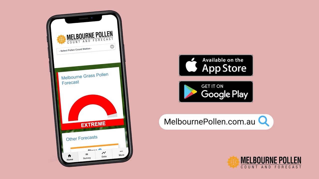 The Melbourne Pollen App