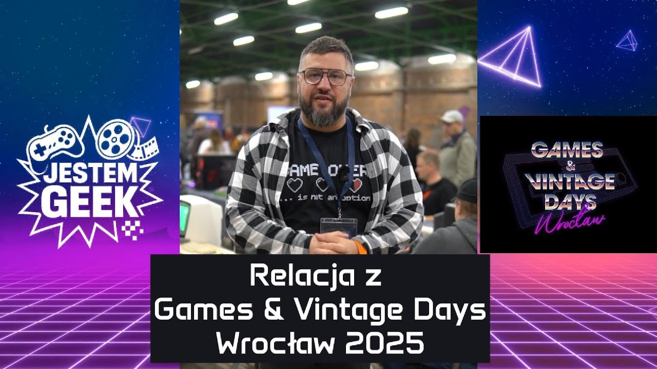 Relacja z Games & Vintage Days Wrocław 2025 – Powrót do czasów Pegasusa, Amigi i Commodore! 🎮🕹️