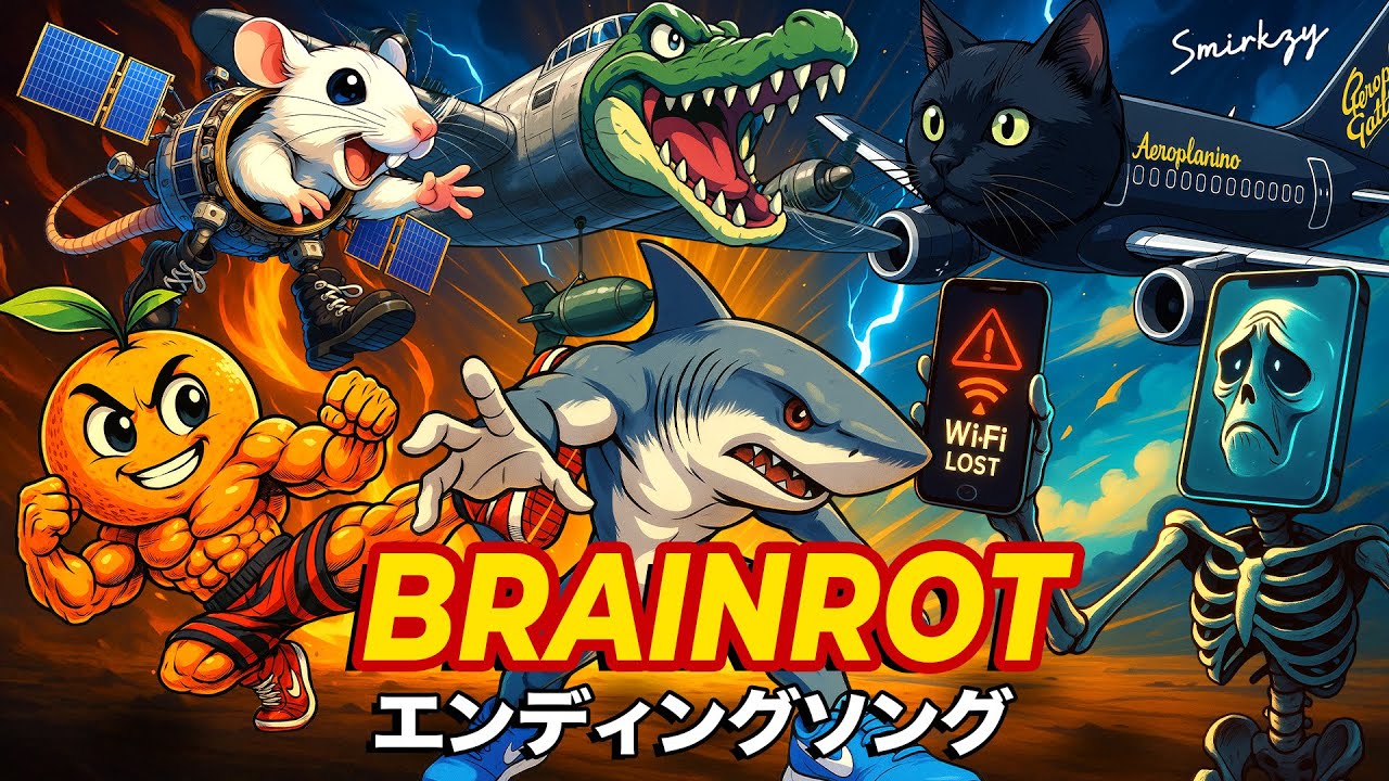 Smirkzy - Brainrot Anime Ending Song (Official Music Video)