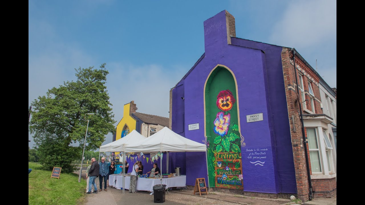The Flower Streets Murals