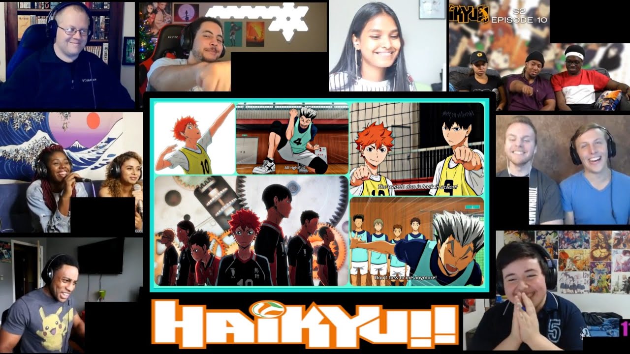 COGS || Haikyuu Season 2 Episode 10 Reaction Mashup