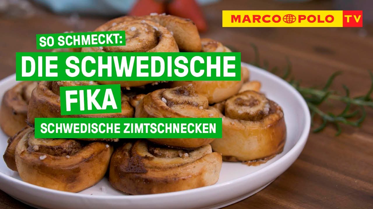 Schwedische Zimtschnecken (Kanelbullar) - einfach, lecker & schnell selbstgemacht | Marco Polo TV