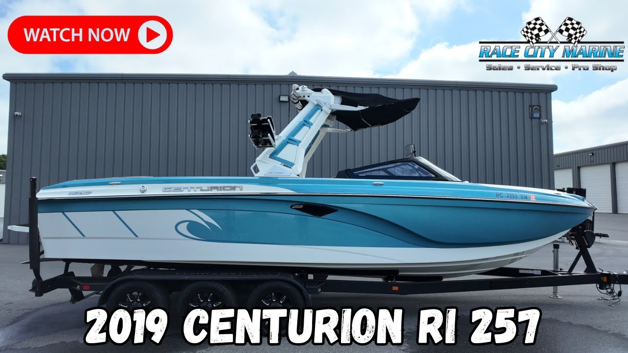 Used 2019 Centurion Ri257 26 ft Wakeboard Boat For Sale In Mooresville, NC: Walkaround and Review