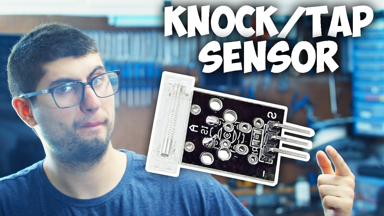 TAP/KNOCK SENSOR EXPLAINED | KY-031 ARDUINO TUTORIAL