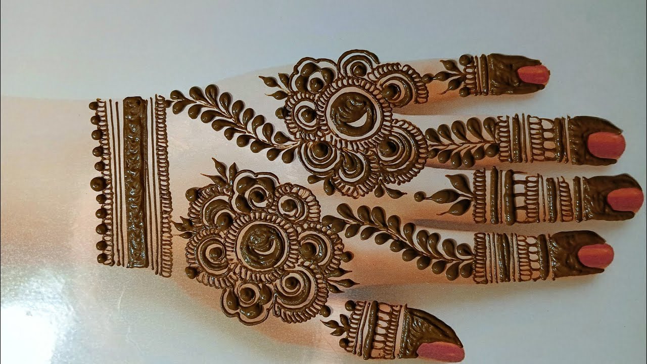 Chand raat quick heena designs#bridal#trending#video