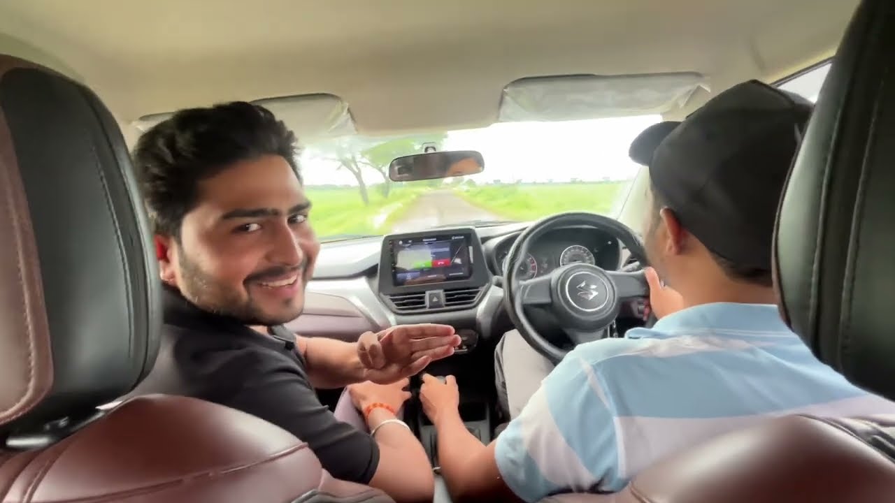  Pehli Baar Steering Pakda !