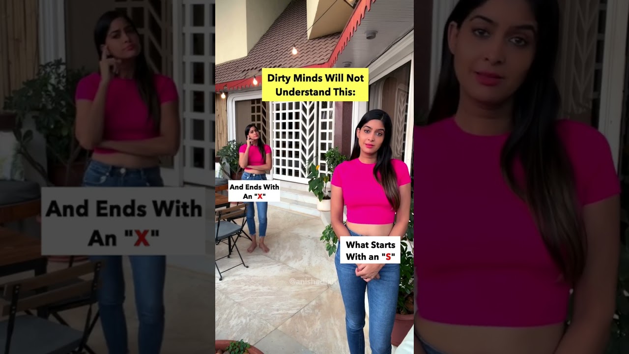 Dirty Minds Will Not Understand This 🤣 | Anisha Dixit Shorts