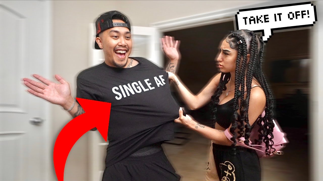 На мне «ОДИНОЧНЫЙ АФ» перед моей девушкой!