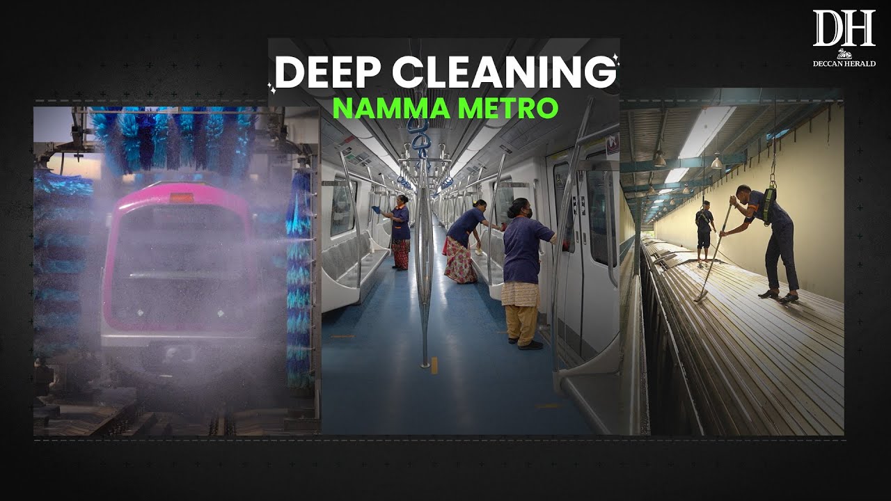 Inside Bengaluru Metro: How trains are deep cleaned