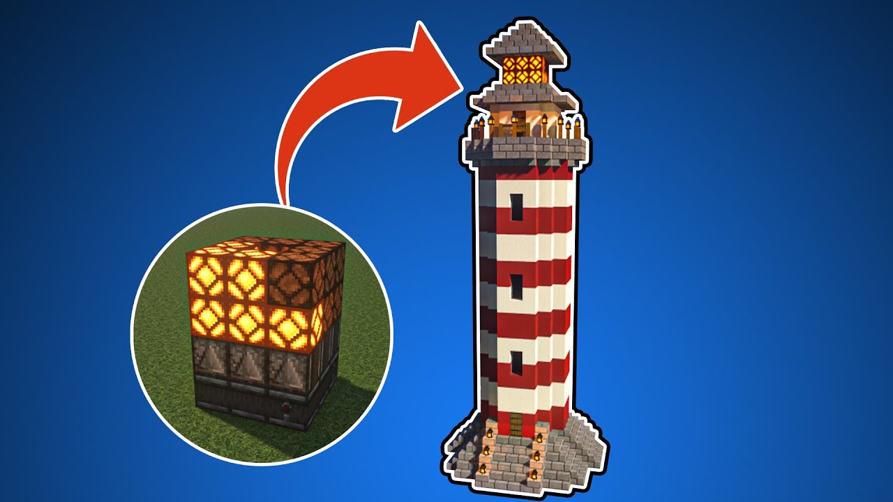 How to Make a Working Lighthouse in Minecraft