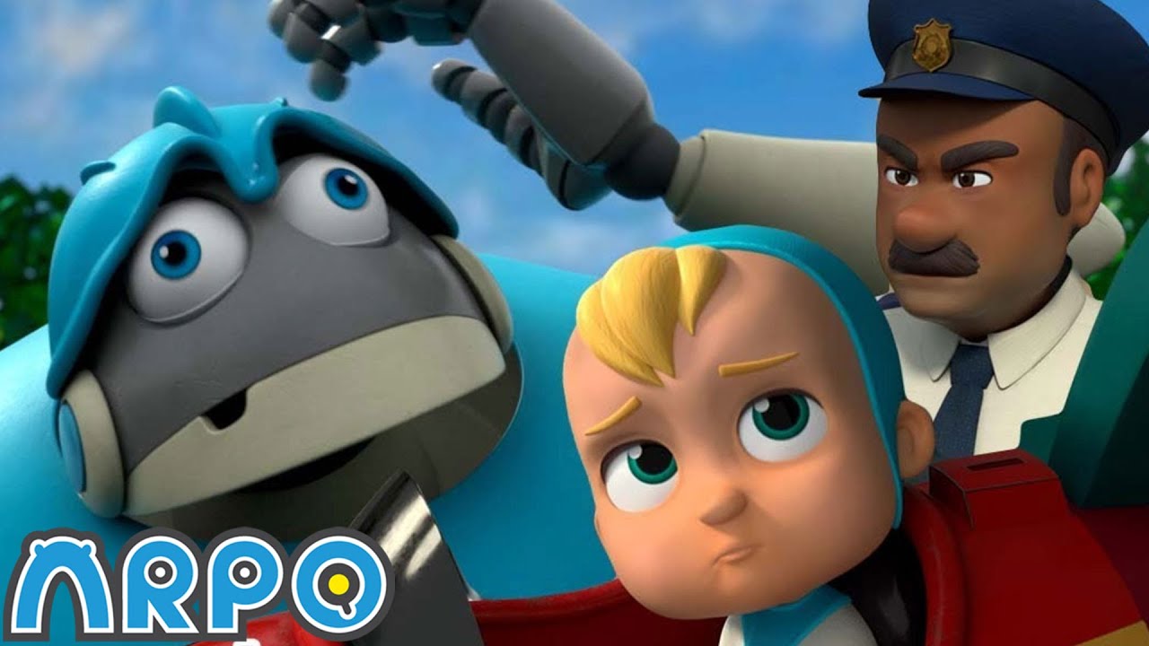 My Crazy Rocketship Ride | Robot Cartoons For Kids | ARPO | Sandaroo Kids Channel