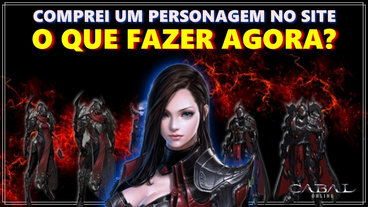 Como COMEÇAR a farma do ZERO com personagem do Site (cabal online)