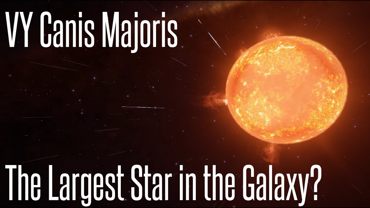 VY Canis Majoris, a Red Hypergiant Star - Elite Dangerous