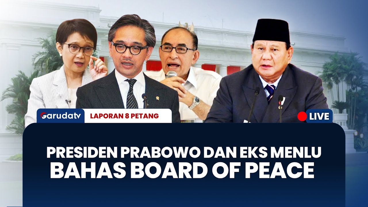 Presiden Prabowo Kumpulkan Eks Menlu: Indonesia Siap Hadapi Panasnya Geopolitik Global